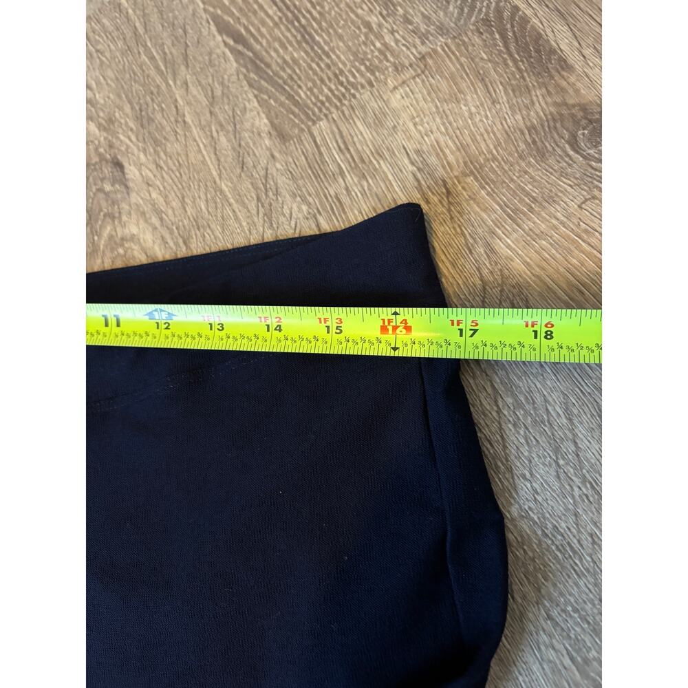 Eileen Fisher Navy Blue Pull On Ankle Pants Medium - Picture 7 of 8